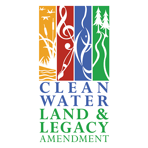 Multi-colored logo for the Clean Water, Land, & Legacy Amendment.