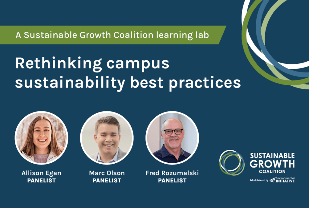 Rethinking Campus Sustainability: A Panel Discussion Recap ...