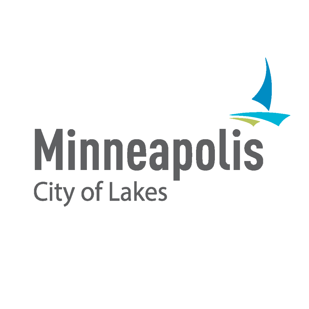Minneapolis logo with tagline City of Lakes