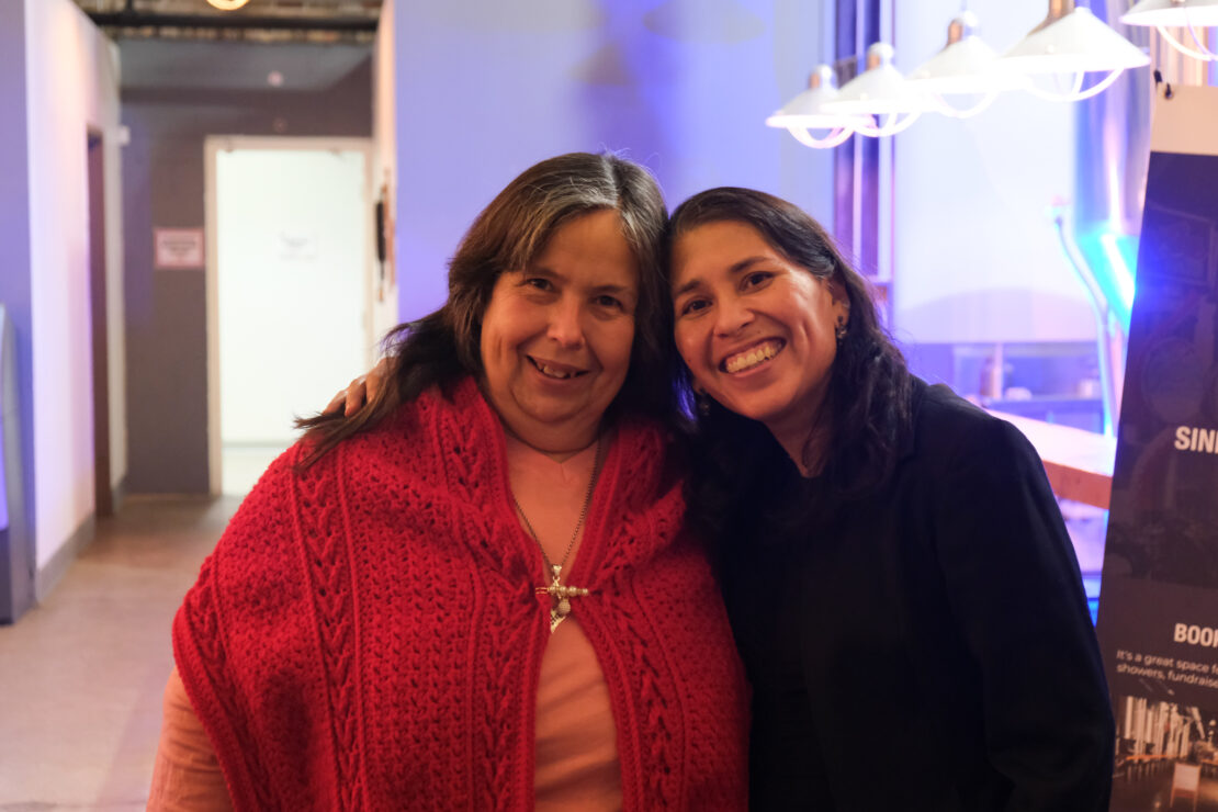 Sharon Nordrum (left) and Cecilia Calvo (right)